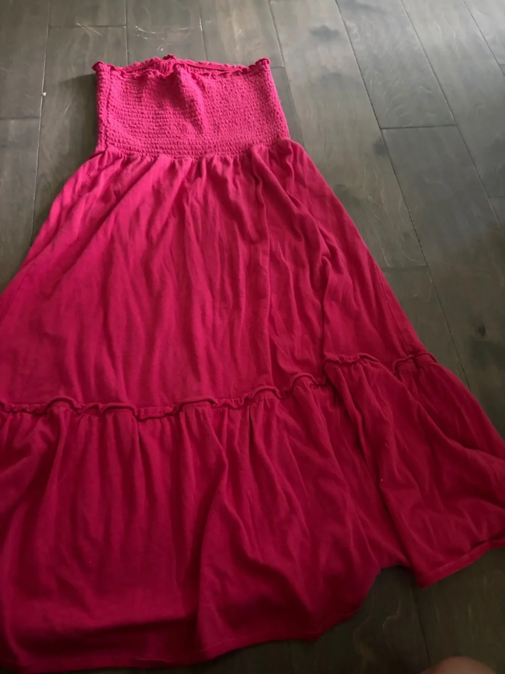American Eagle hot pink dress